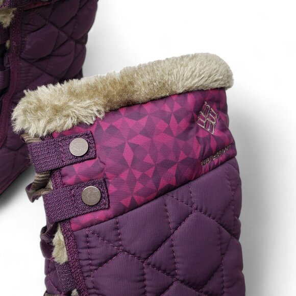 Columbia Minx Mid II Winter Boot Women's Furry Lined Quilted Puffer Outer 5 - Picture 7 of 12